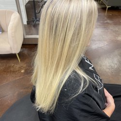 The Greenville Hair Bar - My hair before I looked like morticia adams.Now it's exactly what I wanted and I feel 10 years younger. LOVING MY HAIR!