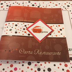 La Laguna - Portada de la carta