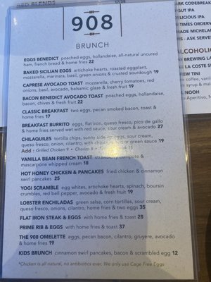 Menu photo 3 The 908 Long Beach, CA