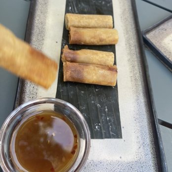 Compline Restaurant - Their special for the day: lumpia with a calamansi dipping sauce - Wine Bars Near Me - Napa, California Compline Restaurant - Their special for the day: lumpia with a calamansi dipping sauce - Wine Bars Near Me - Napa, California