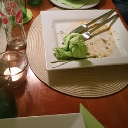 Dat Lütte Steakhus - 3 ganze Bohnen Stengel die nicht essbar sind