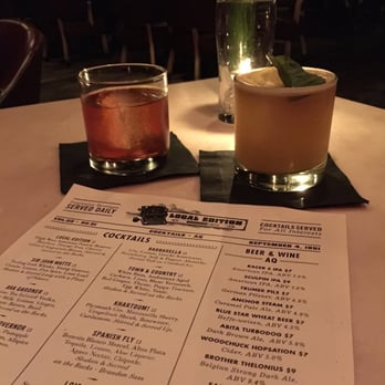 Local Edition - Local Edition (left) - their version of an old fashioned. Ava Gardner (right). - Lounges Near Me - San Francisco, California Local Edition - Local Edition (left) - their version of an old fashioned. Ava Gardner (right). - Lounges Near Me - San Francisco, California
