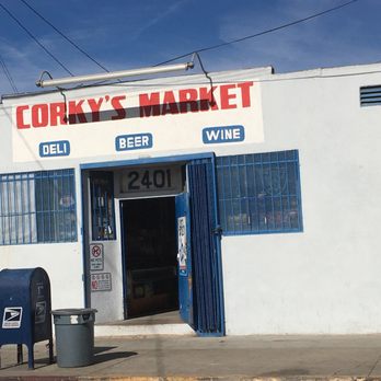 Corky's Market - the front of the store - Grocery Near Me - Long Beach, California Corky's Market - the front of the store - Grocery Near Me - Long Beach, California
