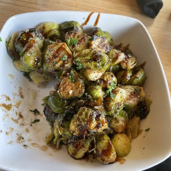 Vegan & Vine - Brussel sprouts. Wish they were a little crispier but still good - Vegan Near Me - Phoenix, Arizona Vegan & Vine - Brussel sprouts. Wish they were a little crispier but still good - Vegan Near Me - Phoenix, Arizona