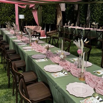 Broadway Events - Resin crossback chairs - Party Equipment Rentals Near Me