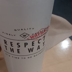 Wayback Burgers - They have Coke products  from a fountain I had the cherry coke.