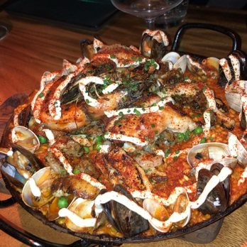 El Five - Seafood paella which came out 45 mins after everything else and was surprisingly not even close to the star of the show. - Tapas/Small Plates Near Me - Denver, Colorado