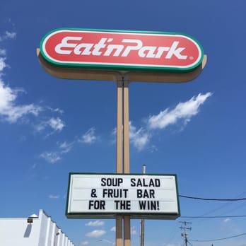 Eat'n Park - a sign for a salad and fruit bar for the win - American Near Me - Johnstown, Pennsylvania Eat'n Park - a sign for a salad and fruit bar for the win - American Near Me - Johnstown, Pennsylvania