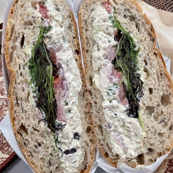 Greens & Grains - Chicken Salad Sandwich - New American Near Me - Alameda, California
