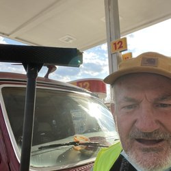 Shell - I originally got the idea of writing a review for this place because they actually have squeegees in the window-washing section!