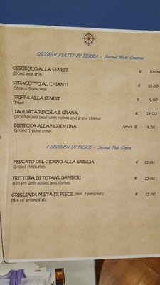 Menu photo 2 Il Rialto Siena, SI