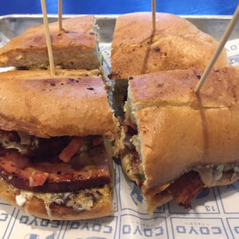 Coyo Taco - Chicken milanesa torta - Mexican Near Me - Miami, Florida Coyo Taco - Chicken milanesa torta - Mexican Near Me - Miami, Florida