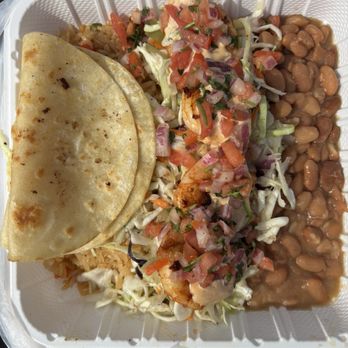 Las Bugambilias - Shrimp tacos with cole slaw. Yum! - Food Trucks Near Me - Mercer Island, Washington Las Bugambilias - Shrimp tacos with cole slaw. Yum! - Food Trucks Near Me - Mercer Island, Washington