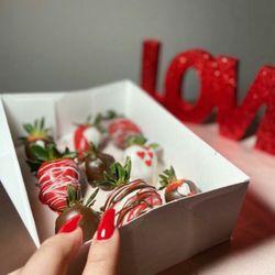 Angie's Floral Design & Gift - Now we offer Chocolate Covered Strawberries!! The most romantic of sweets. Call to order!
$25 dozen. $15 half dozen