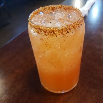 Alebrije Mexican Cuisine - Strawberry infused margarita - Mexican Near Me - Duluth, Georgia