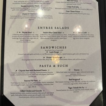 Back Bistro - Menu - New American Near Me - Folsom, California Back Bistro - Menu - New American Near Me - Folsom, California