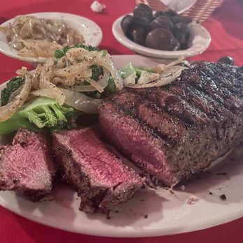 Janko's Little Zagreb - New York Strip Steak and Veggies Cooked to perfection and can't beat the prices of this place. - Steakhouses Near Me - Bloomington, Indiana