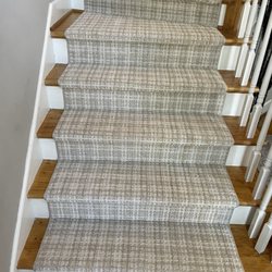 Don's Carpet One Floor & Home - New runner installed on my wood stairs by Don's Carpet One!