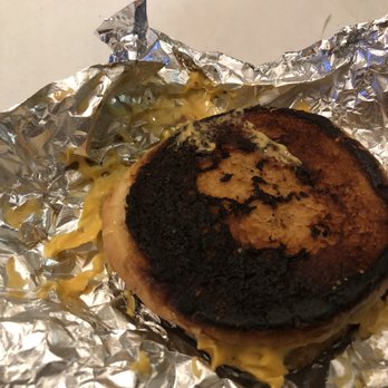 Five Guys - This is my (burnt) grilled cheese sandwich. - Burgers Near Me - Fairfield, California