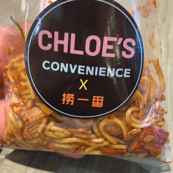Chloe’s Convenience - Noodles with sauce and toppings - Hong Kong Style Cafe Near Me - Markham, Ontario