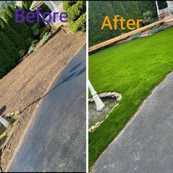 DJ lawn care & snow service - Till top soil and seeding