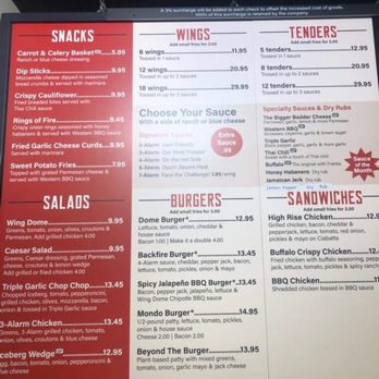 Wing Dome - Menu - Chicken Wings Near Me - Seattle, Washington Wing Dome - Menu - Chicken Wings Near Me - Seattle, Washington