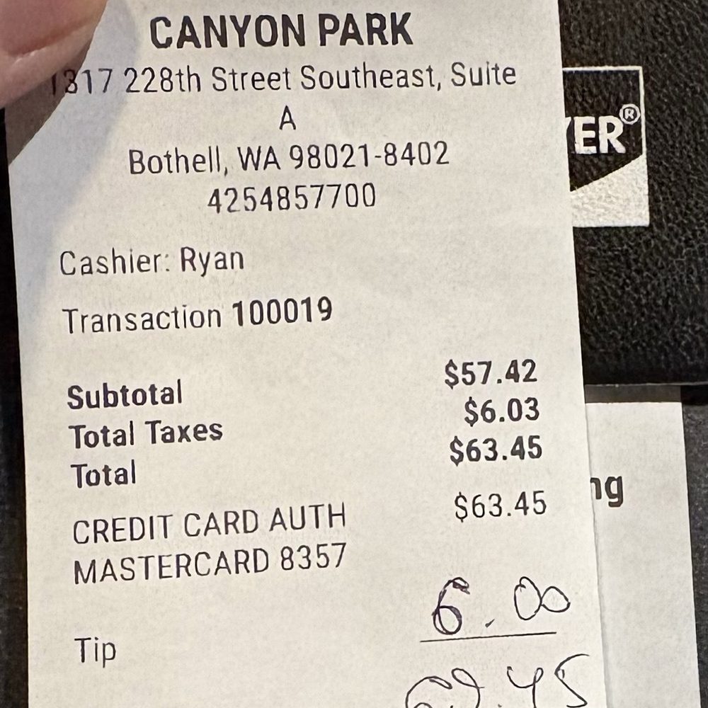 What The Pho! - Canyon Park - Receipt - Vietnamese Near Me - Bothell, Washington What The Pho! - Canyon Park - Receipt - Vietnamese Near Me - Bothell, Washington
