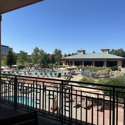 Pool side happiness.