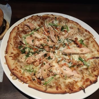 Yard House - Chicken Thai pizza... Shall I say more???? Ummm NOOO. - New American Near Me - Boca Raton, Florida Yard House - Chicken Thai pizza... Shall I say more???? Ummm NOOO. - New American Near Me - Boca Raton, Florida