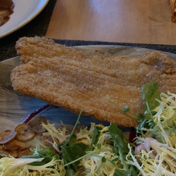 WALLISER STUBE - Classic Vienna Pork Schnitzel - Fondue Near Me - Lake Louise, Alberta WALLISER STUBE - Classic Vienna Pork Schnitzel - Fondue Near Me - Lake Louise, Alberta