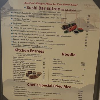 Kumi - Sushi Bars Near Me - Waukesha, Wisconsin