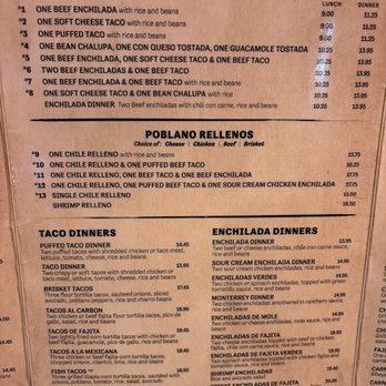 Ojeda's - Menu - Mexican Near Me - Dallas, Texas
