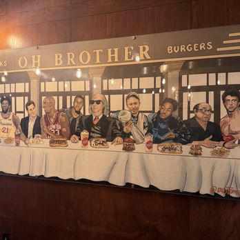 Oh Brother Philly - All the people. It was cool to come here and think of all the people. My first time in February and the first time I got to this place. - Cheesesteaks Near Me - Philadelphia, Pennsylvania