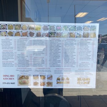 Ding Ho Kitchen - Menu! - Chinese Near Me - Fresno, California Ding Ho Kitchen - Menu! - Chinese Near Me - Fresno, California