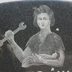 Salute To Women Monument - Rosie the Riveter meets the Madonna