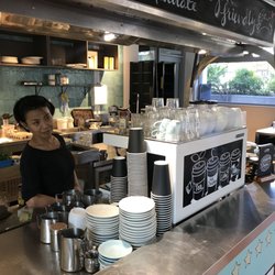 Grassroots Canteen - Christine before we got rid of the old "Hot Dog Stand"