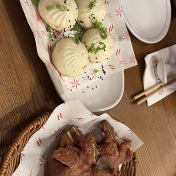 Nan Xiang Soup Dumplings - Fried steamed bun and pork chop - Shanghainese Near Me - Bethesda, Maryland