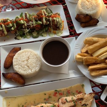 Havana Cafe - Chicharron de Pollo Pollo al Mojo Yuca Fries Side Congri Side - Cuban Near Me - Bronx, New York