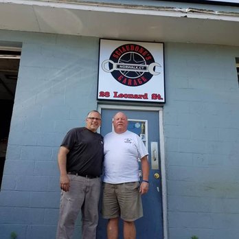 Sciaudone's Garage - Owner and State Representative outside the shop - Auto Repair Near Me - Norwalk, Connecticut