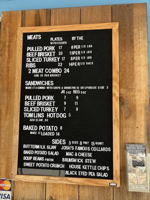 Menu photo 3 Blue Hound Barbecue Dillard, GA