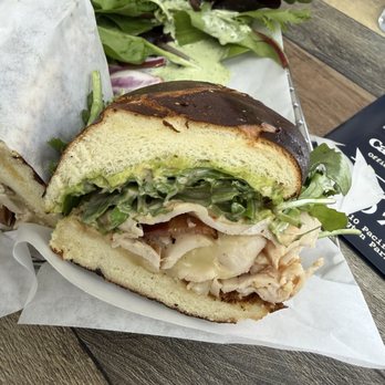Woods Deli - Turkey Pretzel - Sandwiches Near Me - Huntington Park, California