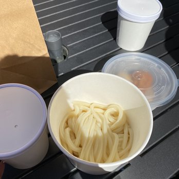 Marugame Udon - The packaging for your meal during covid! - Japanese Near Me - Berkeley, California