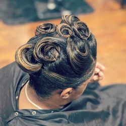 Updo no extensions