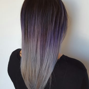 The MadHouse Salon - New 'do by Daniela. Loving my "galaxy hair" - Hair Salons Near Me - Newark, California