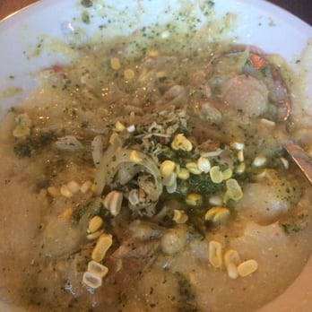Mabel Gray - Rabbit with salsa verde, sweet corn and Michigan polenta. I love rabbit because of this dish & you will too. - New American Near Me - Hazel Park, Michigan