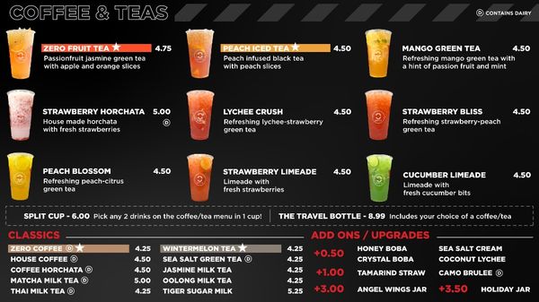 Menu photo 4 Zero Degrees Plano, TX Menu photo 4 Zero Degrees Plano, TX