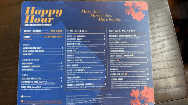 Menu photo 8 Blue Sushi Sake Grill Omaha, NE Menu photo 8 Blue Sushi Sake Grill Omaha, NE