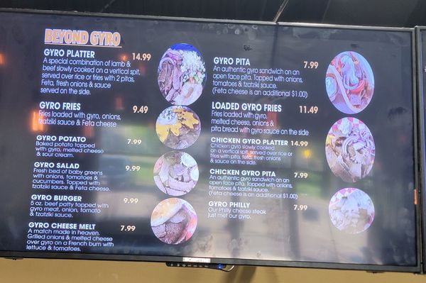 Menu photo 5 Gyro Grill Kenosha, WI