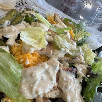 Nexx Burger - My chicken salad with thousand island dressing amazing - Burgers Near Me - Downey, California Nexx Burger - My chicken salad with thousand island dressing amazing - Burgers Near Me - Downey, California