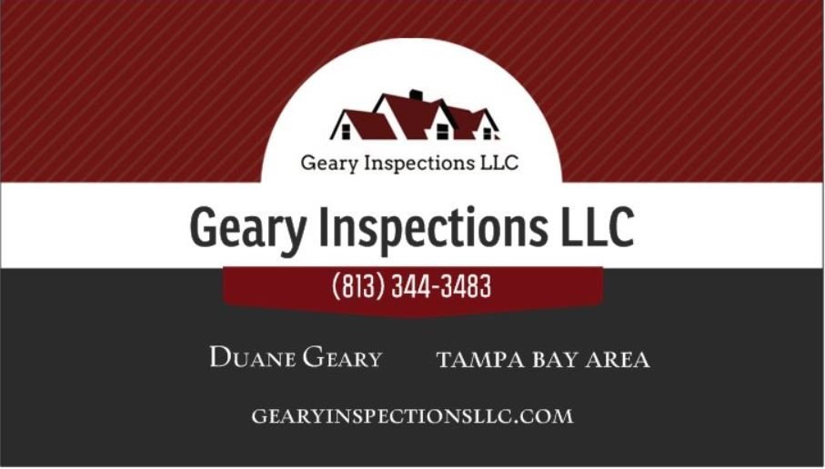 GEARY INSPECTIONS Updated August 2024 Tampa, Florida Home Inspectors Phone Number Yelp